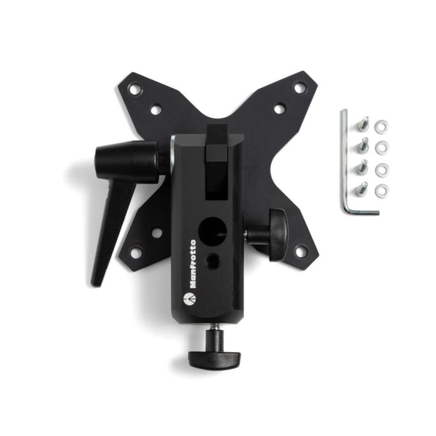 TetherGear VESA Monitor Mount 75x75mm und 100x100mm VESA-kompatibel, Mehrere Befestigungspunkte für Zubehör