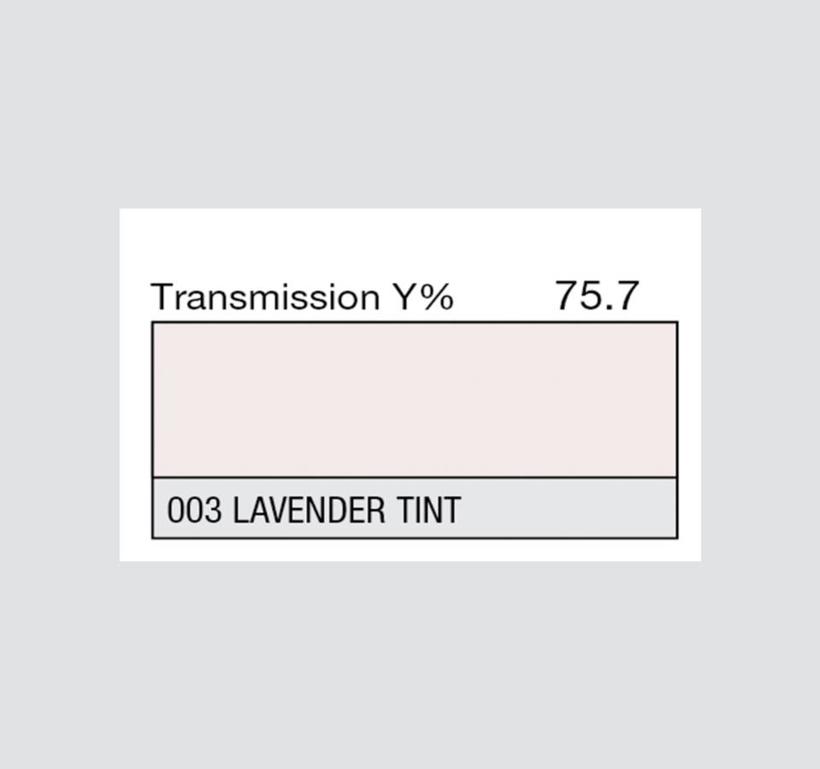 LEE-Filters, Nr. 003, Rolle 762x122cm normal, Lavender Tint