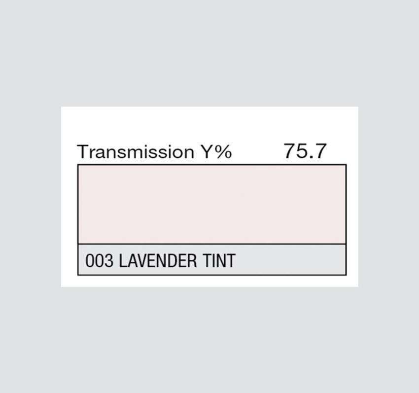 LEE-Filters, Nr. 003, Rolle 762x122cm normal, Lavender Tint