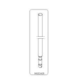 MANFROTTO TUBE BLACK FOR C-STAND DETACHABLE Manfrotto-Lighting / Avenger / Ersatzteil