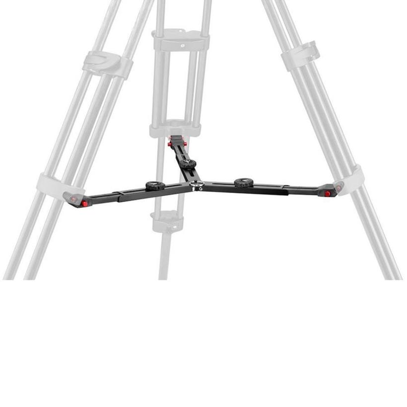 MANFROTTO Carbon Doppelrohr-Videostativ mit Mittelspinne 