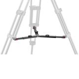 MANFROTTO Carbon Doppelrohr-Videostativ mit Mittelspinne 