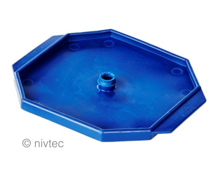 Nivtec Ersatzteil, Bodenschoner für Gerüstspindel Bodenschoner für Lastenverteiler / rutschsicherer Hartgummi