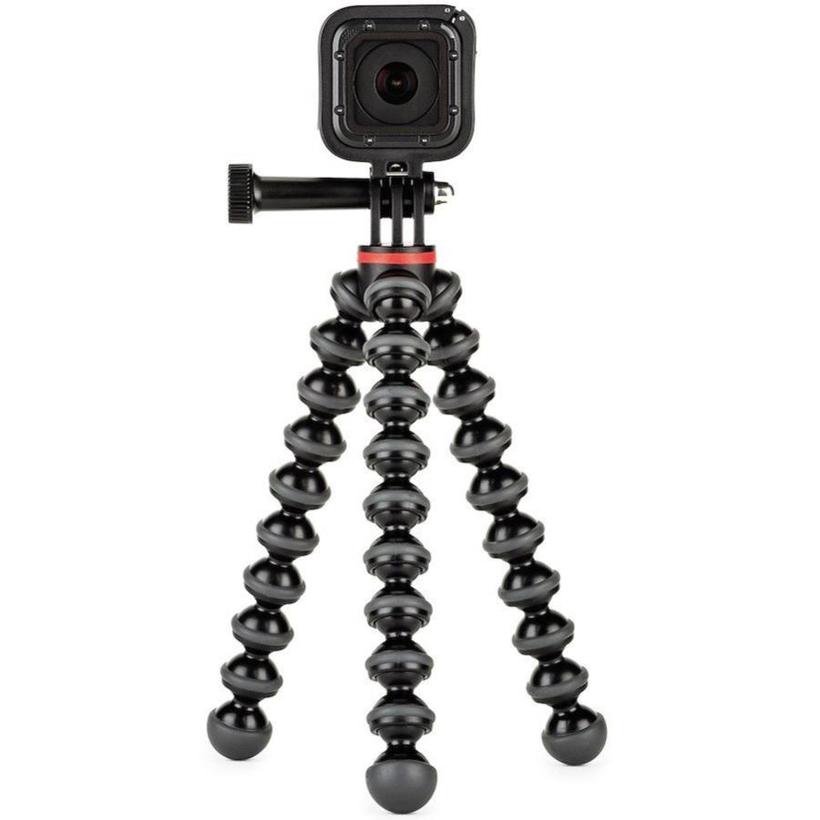 JOBY GorillaPod 500 Stativ für Action-Kameras Stativ für GoPro Action- und 360-Grad-Kameras mit Pin-Joint