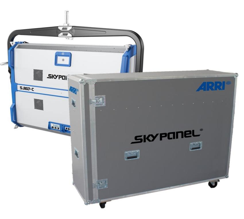 ARRI S360-C MAN & Case Only (Bare Ends/ohne Schuko) SkyPanel