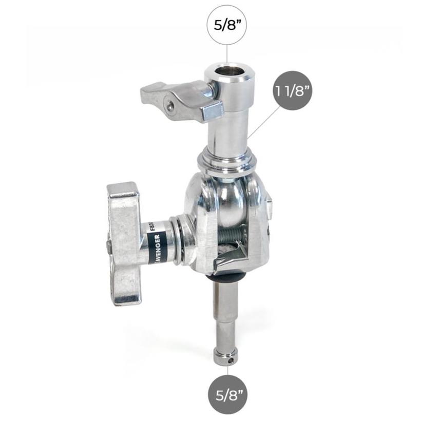 MANFROTTO BABY TO JUNIOR SWIVEL PIN Kombi-Zapfen mit schwenkbarem Gelenk *AUSSTELLUNGSSTÜCK*