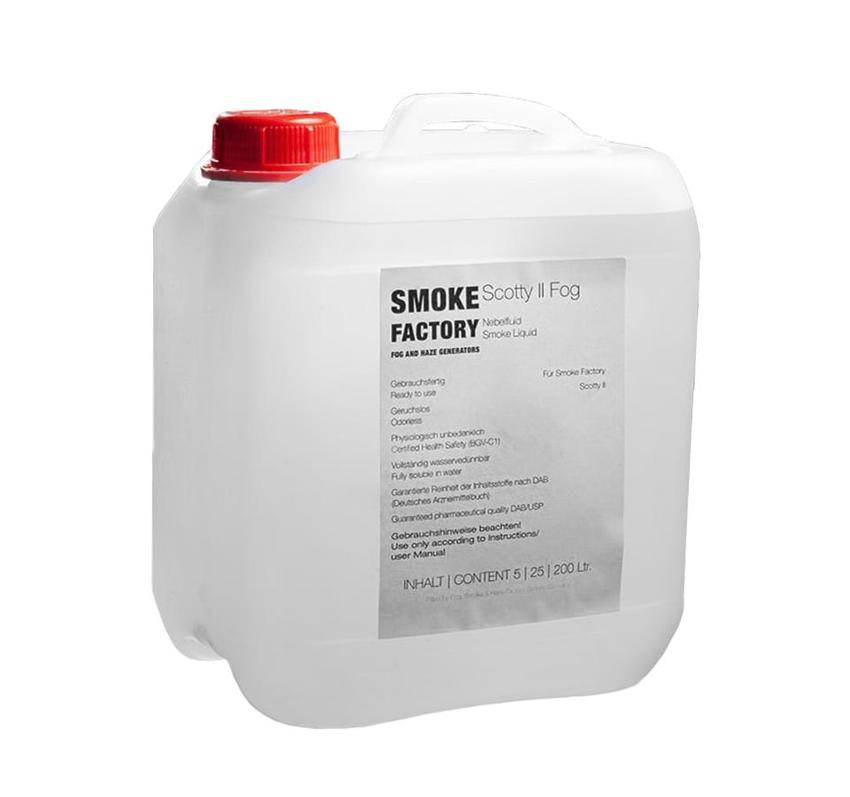 Smoke Factory Nebelfluid Scotty II Fog, Kanister 05l, Spezialfluid       ACHTUNG:    nur für Scotty II !!!!!!!