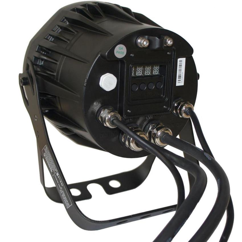 ExpoLite TourLED 30 XCR, 7x Osram RGBW-LED, DMX 16bit, schwarz, 16°, IP65