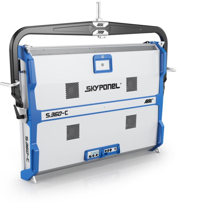ARRI SkyPanel S360-C LED Soft Light RGB-W blau-silber, Intensifier, Schuko