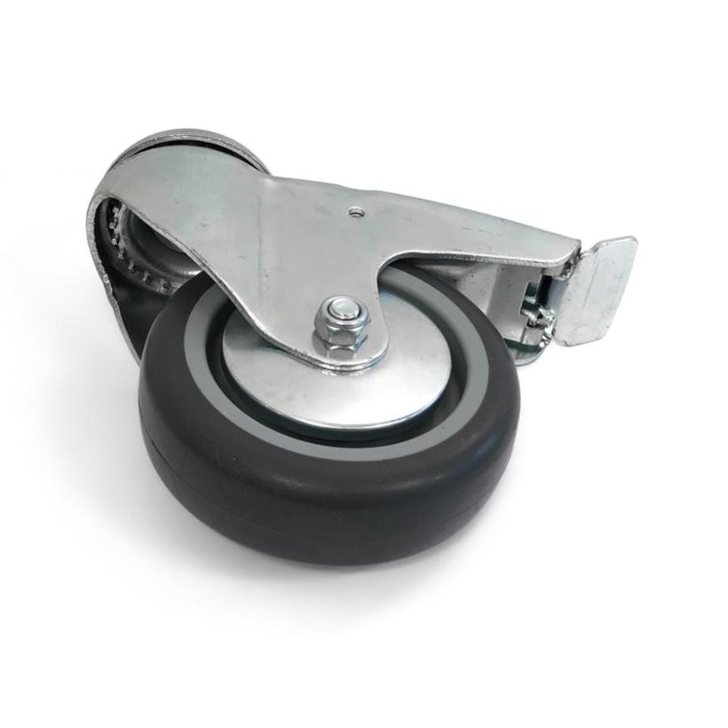 MANFROTTO WHEEL SET 100MM W/BRAKES (3 wheels per set) M10 THREAD ATTACHMENT