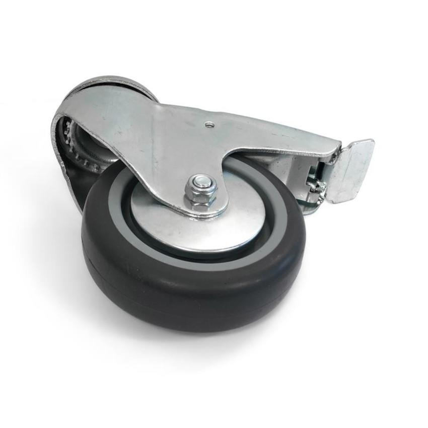 MANFROTTO WHEEL SET 100MM W/BRAKES (3 wheels per set) M10 THREAD ATTACHMENT