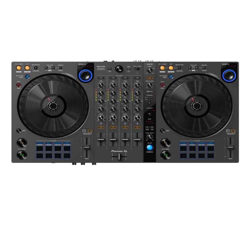 Pioneer DDJ-FLX6-GT, metallic graphite color, für rekordbox und Serato DJ Pro