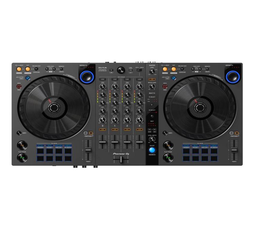 Pioneer DDJ-FLX6-GT, metallic graphite color, für rekordbox und Serato DJ Pro