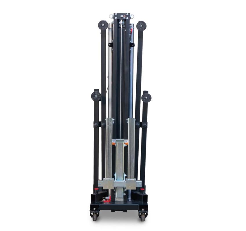 Fantek Gabellift FT5323, schwarz, **NEUER CODE: FT5023**, max. Höhe 4.89m,, max. Auflast 235kg/455kg,