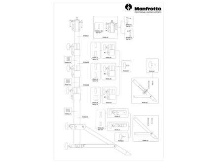MANFROTTO BASE COLUMN Manfrotto-Lighting / Avenger / Ersatzteil