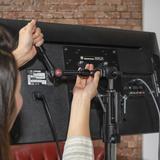 TetherGear VESA Monitor Mount 75x75mm und 100x100mm VESA-kompatibel, Mehrere Befestigungspunkte für Zubehör