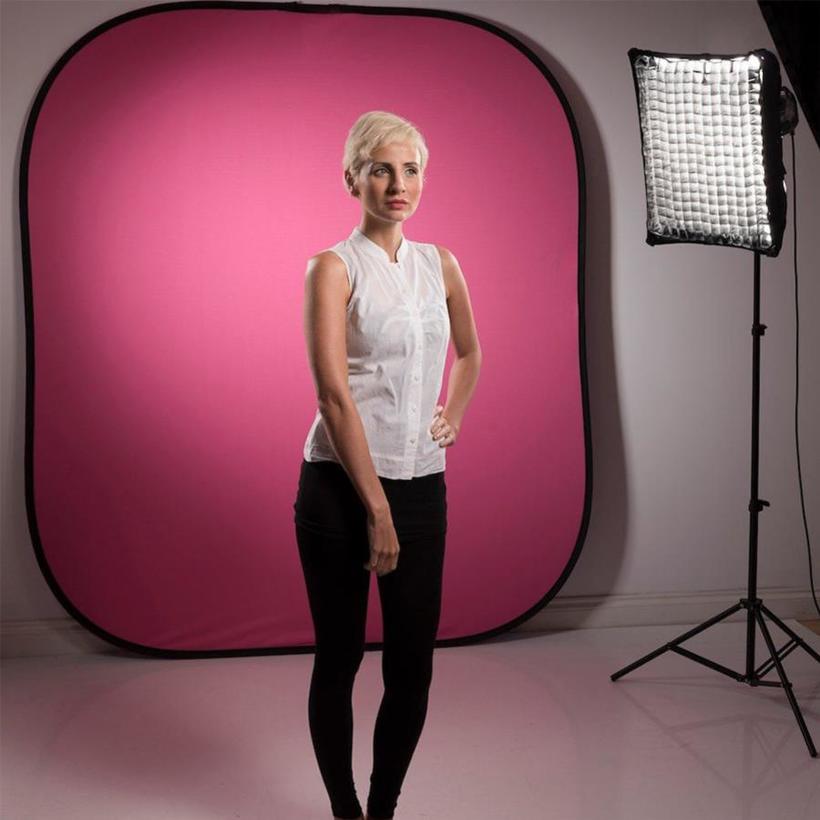 Lastolite Falthintergrund 1,8x2,15m Blau/Pink 