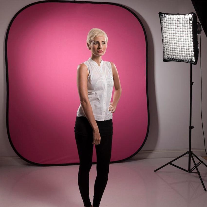 Lastolite Falthintergrund 1,8x2,15m Blau/Pink 