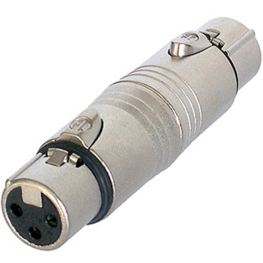 Neutrik 3pol-XLR Kabelbuchse - 5pol-XLR Kabelbuchse Serie: Adapter XLR-3-BU/XLR-5-BU