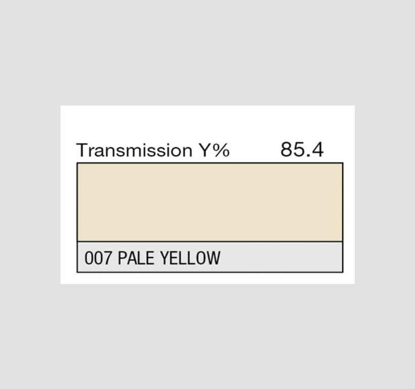 LEE-Filters, Nr. 007, Rolle 762x122cm normal, Pale Yellow