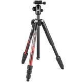 MANFROTTO Element MII Aluminium, Rot Fotostativ mit Kopf -- RESTPOSTEN!!!!!