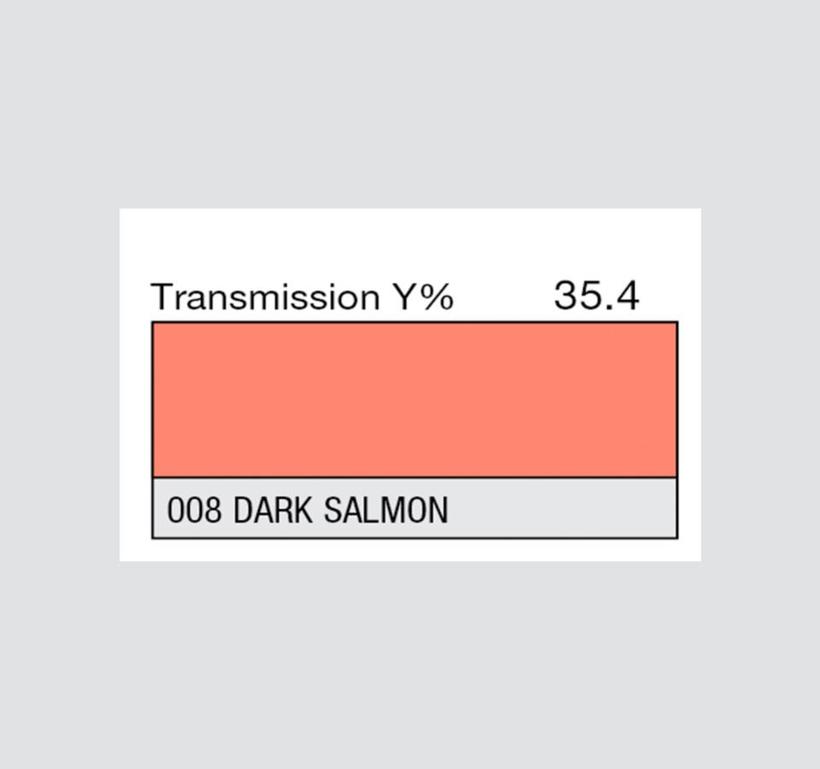 LEE-Filters, Nr. 008, Rolle 762x122cm normal, Dark Salmon