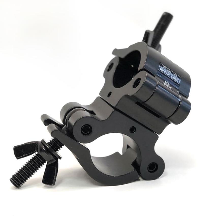 Ultralite Coupler, Swivel-Coupler Doppelschelle, schwarz 48-51mm, mit TÜV, belastbar bis 500kg,