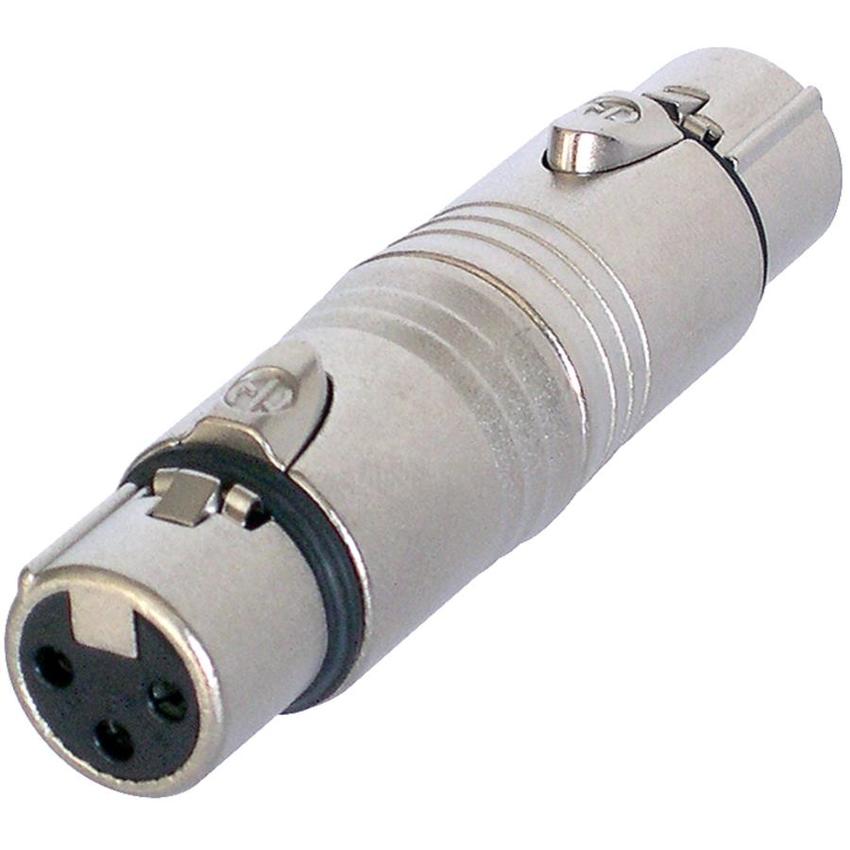 Neutrik 3pol-XLR Kabelbuchse - 3pol-XLR Kabelbuchse Serie: Adapter XLR-3-KA-BU/XLR-3-KA-BU