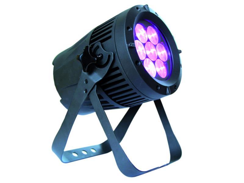 EXPOLITE TourLED Pro 28CM+W, MKIII Zoom 8-40° 7x20W LEDs RGBW, IP65, incl.Seetronic WP-Connectors