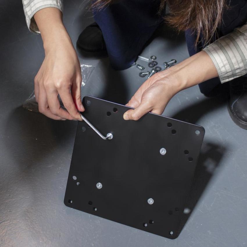 TetherGear VESA Adapter Plate für größere Monitore VESA-Halterung bis 30kg Nutzlast,