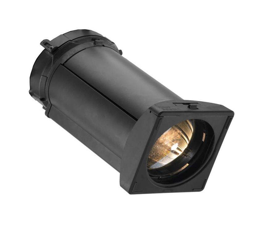 SPX FIXED LENS, 50° Fixed beam lens tube, for use with ACCLAIM PLE, SPX, SPX LED & LEKO LED Lightsources, black