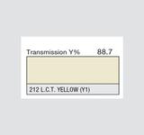 LEE-Filters, Nr. 212, Rolle 762x122cm normal, L.C.T. Yellow