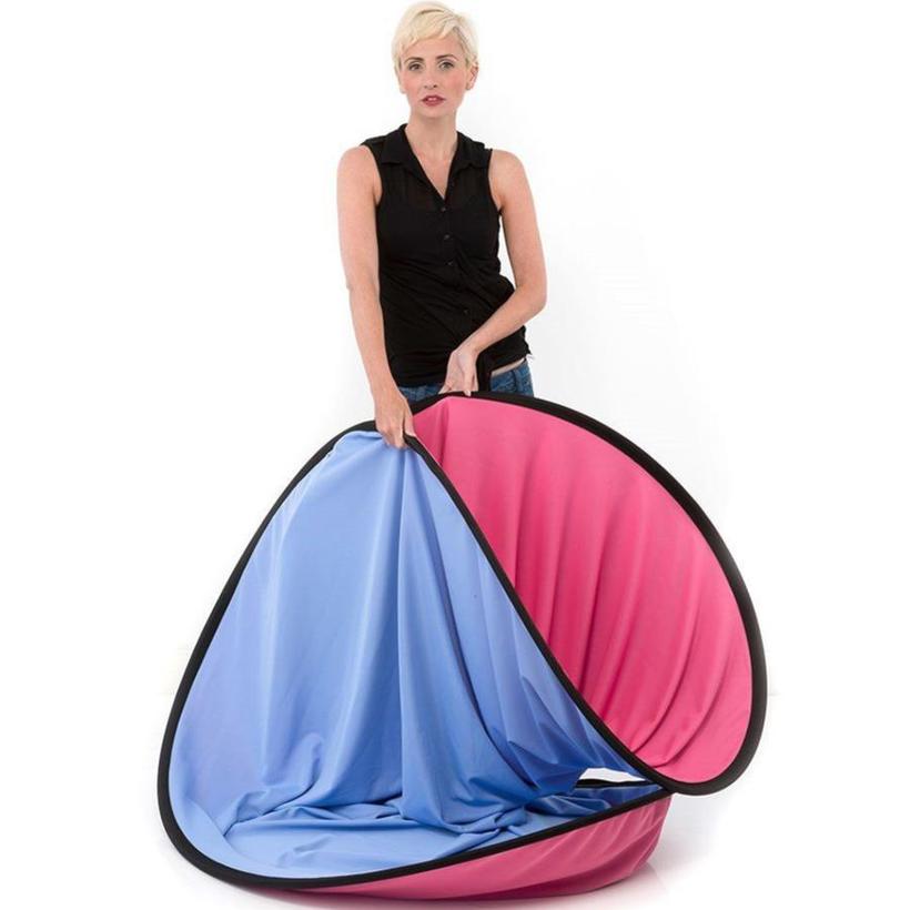 Lastolite Falthintergrund 1,8x2,15m Blau/Pink 