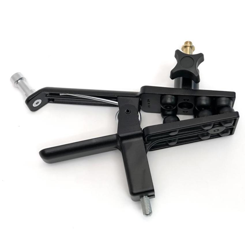 MANFROTTO SKY HOOK GAFFER GRIP, Kroko Klemme verstellbar, --> 25-65mm Klemmbereich,  mit 013 Zapfen