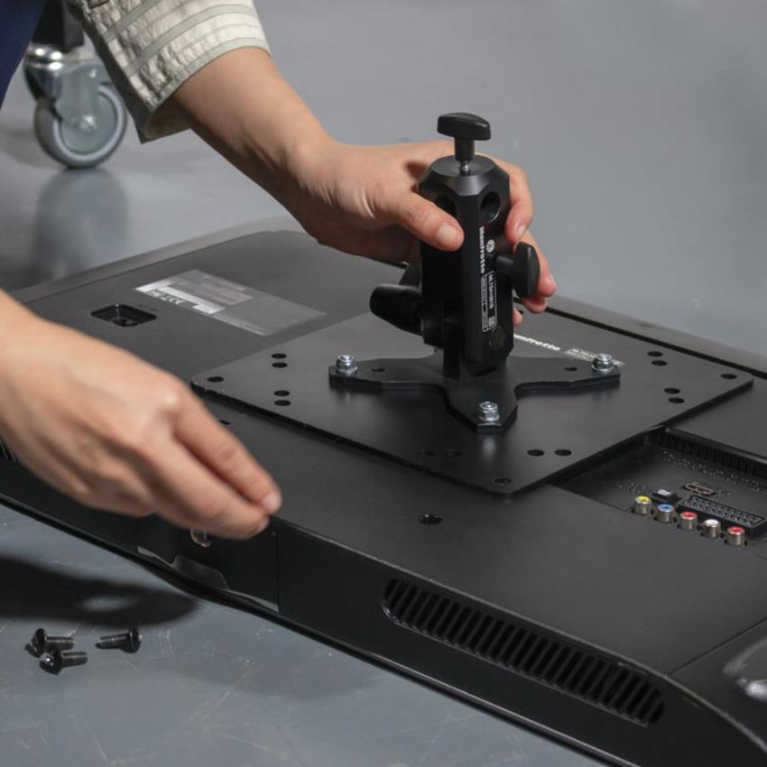 TetherGear VESA Adapter Plate für größere Monitore VESA-Halterung bis 30kg Nutzlast,