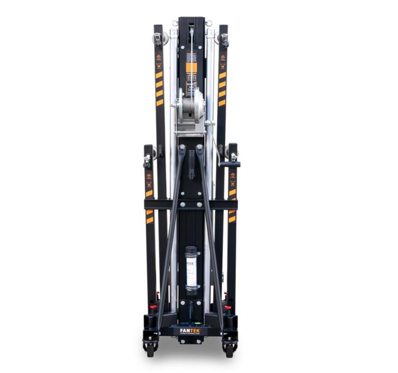 Fantek Gabellift  FT5023, schwarz, LoadSense-System, max. Höhe 4.98m, max. Auflast 235kg/455kg, 500kg Doppelwinde