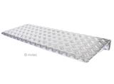 Nivtec Keil für Auffahrrampe, Aluminium-Warzenblech zum direkten Einhängen in Nivtec-Podeste, Breite: 100cm