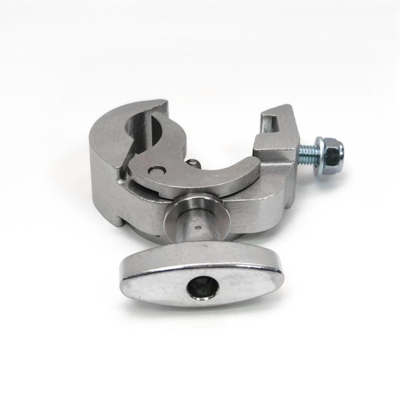 Ultralite Coupler, Speed Coupler, silber, M12-Schraube für Rohre 38-51mm, Code: KCP-810, mit TÜV