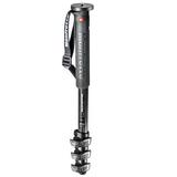 MANFROTTO XPRO Carbon Foto-Einbeinstativ mit 4 Segmenten 
