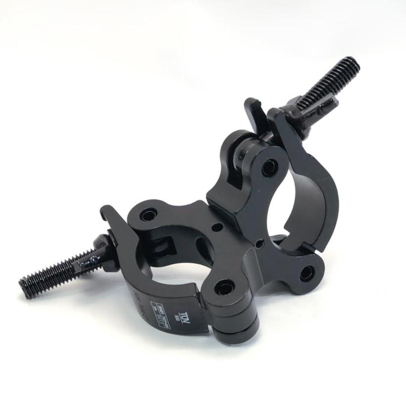 Ultralite Coupler, Slim Swivel Coupler 30mm, SCHWARZ Doppelschelle für 48-51mm, mit TÜV, 300kg, Code: KCP-820B