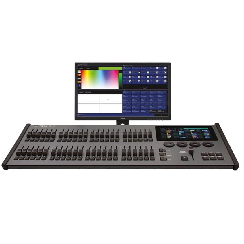Zero88 FLX S48**NACHFOLGER:VL54108-048**2U, 96 Moving Lights 48 Multifunktionsfader, 97 Playbacks, 96 Gruppen und Makros