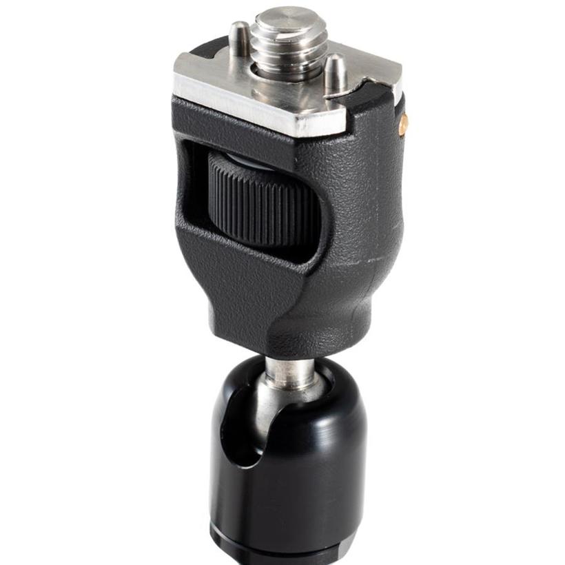 MANFROTTO 244MICRO ARM w / style adapter, Set mit 244 Micro Arm, 3/8" Drehschutz Adapter & 1/4"Anti-Rutsch Ad.