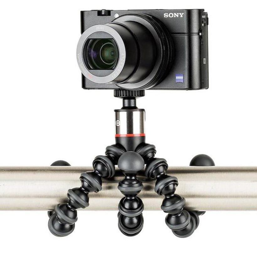 JOBY GorillaPod 500 Stativ Kompakt-Kameras und Mini-Video- kameras, Kompaktes Stativ für Action-, 360-Grad- u. Kompakt-