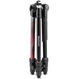 MANFROTTO Element MII Aluminium, Rot Fotostativ mit Kopf -- RESTPOSTEN!!!!!