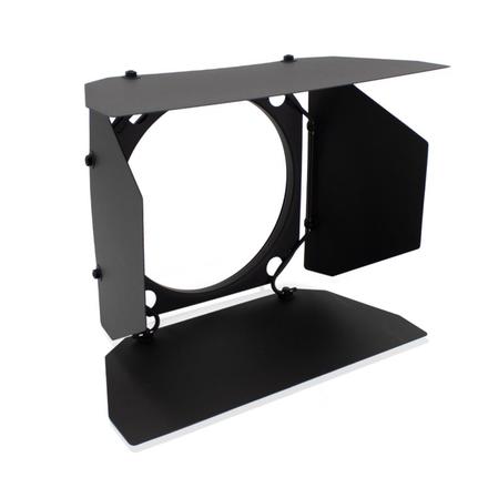 ARRI 4-Flügeltor True Blue, schwarz, drehbar, 344 mm für ARRI True Blue T5, ARRI True Blue ST2, L-Series L10