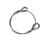 Ultralite Anschlagseil 08mm, 1.50m lang, 0700kg EN13414 beidseitige Kausche nach DIN6899BF