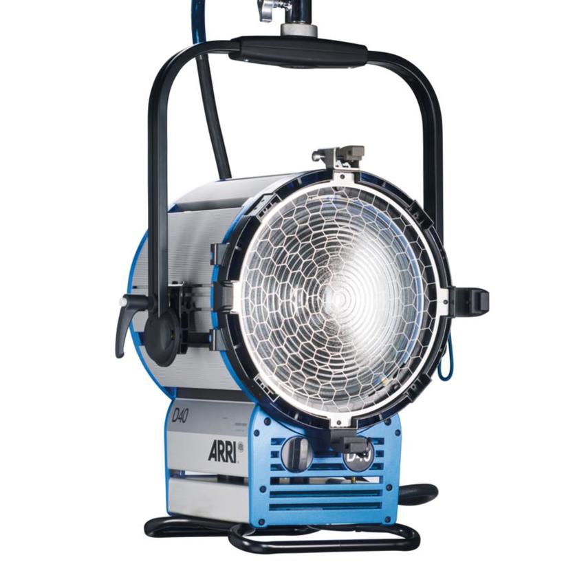 ARRI DAYLIGHT True Blue D40, 4000W, single ended, MAN, blau/silber, International, Kabel 0.6m