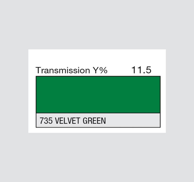 LEE-Filters, Nr. 735, Rolle 762x122cm normal, Velvet Green