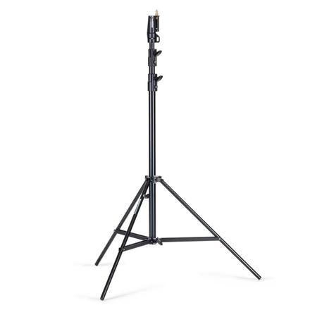MANFROTTO HEAVY DUTY BLACK STAND  max. Höhe: 333cm, max. Belastung: 40kg  ** AUSSTELLUNGSSTÜCK WIE NEU **