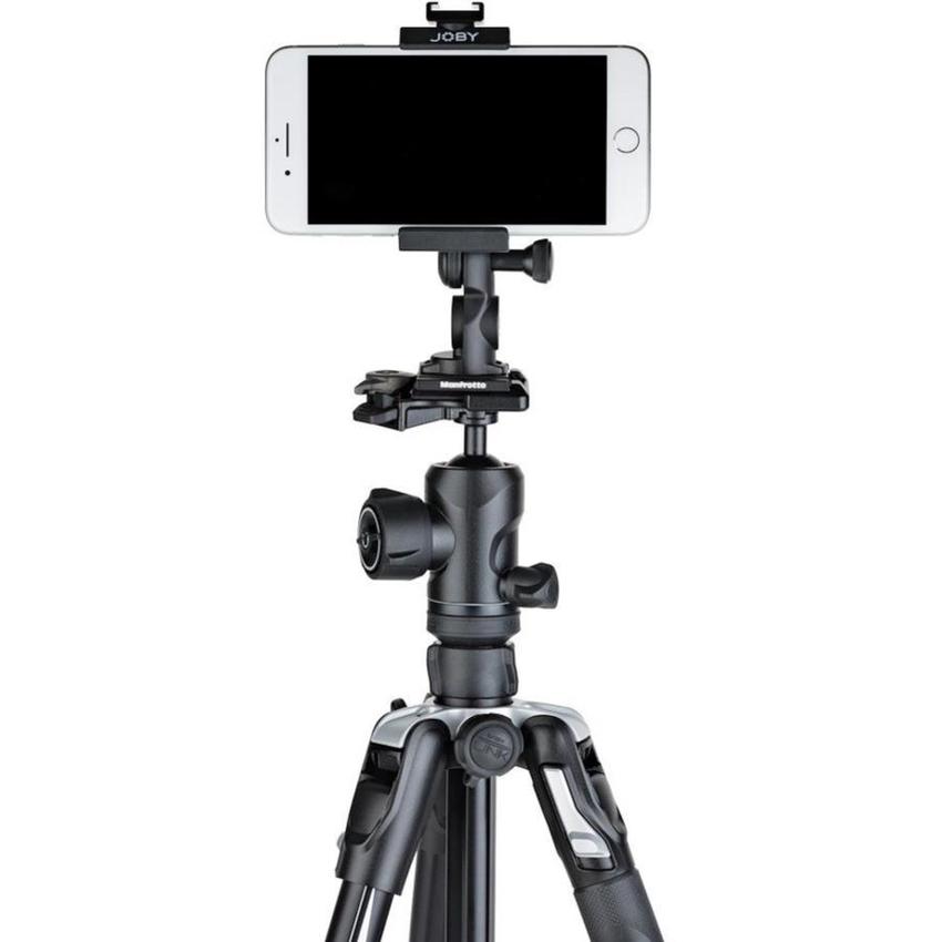 JOBY GripTight PRO 2 Smartphone Halterung Für Smartphones & zusätzliches Zubehör wie Blitz & Mikrofon